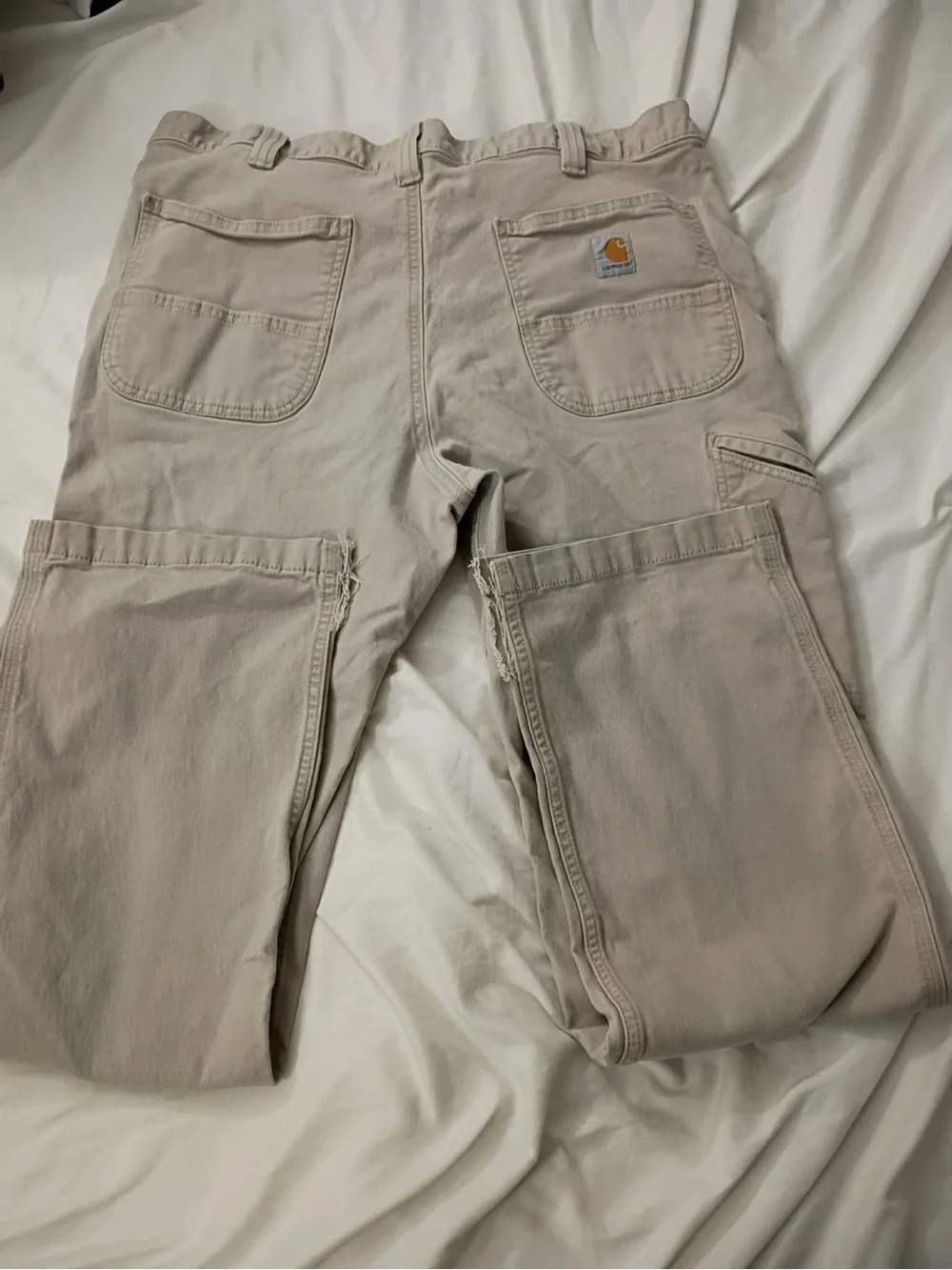 Carhartt Light Beige Relaxed Fit Cargo Pants